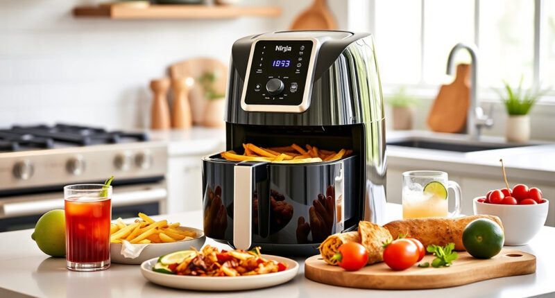 Make Your Summer Pool Party Effortless with the Ninja Crispi Pro 6-in-1 Air Fryer