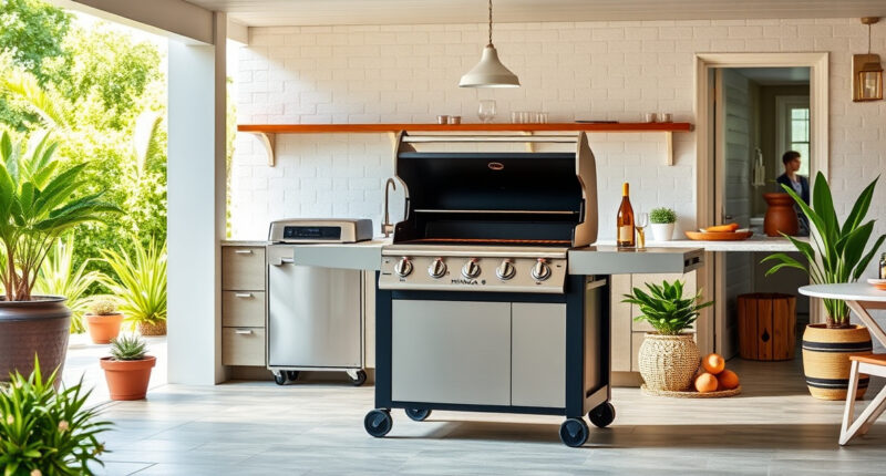 Master Summer BBQ with Ninja OG951 Woodfire Pro Connect Grill