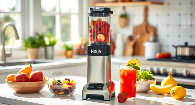 Ninja Blast Max Portable Blender: Effortless Summer Party Sips