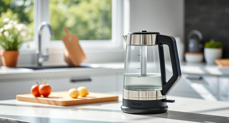 Ninja KT200BL Precision Temperature Kettle: Perfect for Summer Tea & Coffee