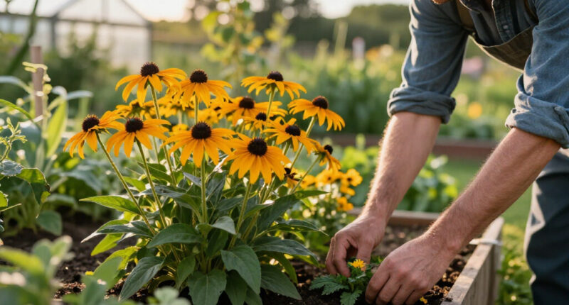Pair These 2 Bold Perennials For An Easy Late-Season Border That Looks Professionally Designed