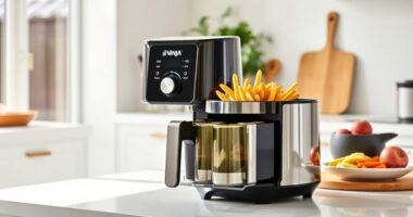 Stay Cool & Crispy Outdoors with the Ninja Crispi Glass Air Fryer