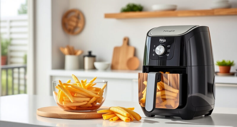 Summer-Ready Ninja Crispi Glass Air Fryer & Must-Have Accessories