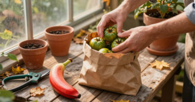 The Simple Fall Trick That Ripens The Last Green Tomatoes, Fast