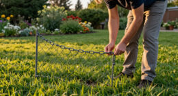 This Easy DIY Trick Solves 4 Common Lawn Problems At Once – All It Takes Is A Piece Of Old Chain-Link Fencing