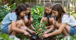Three Schoolgirls In Kinsale Pulled Up A Pea Plant Covered In Warts (2016)
