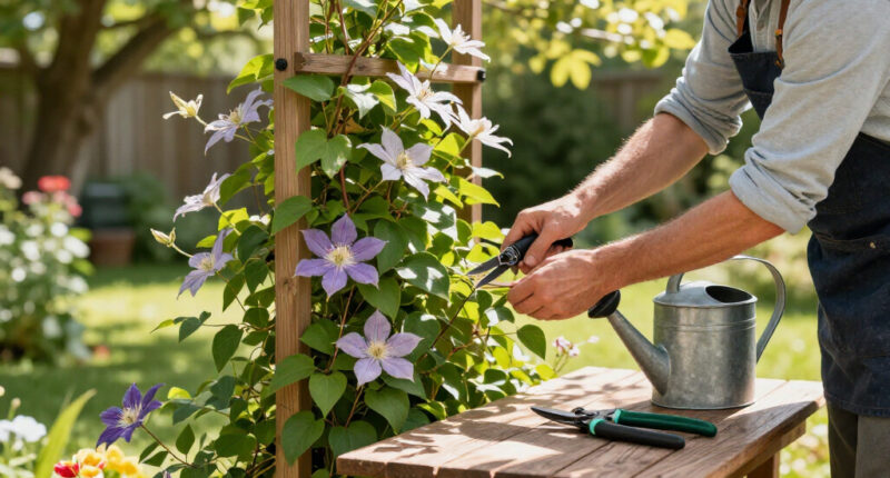 What Your Clematis Needs In September – 5 Easy Tasks To Boost Your Blooms And Protect Next Year’s Display