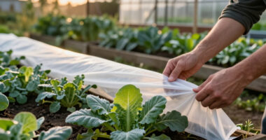 How Do Floating Row Covers Protect Plants From Frost?
