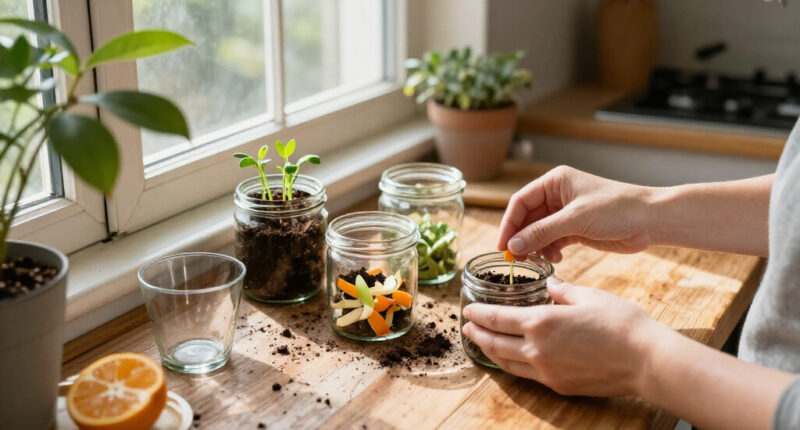 How To Grow Free Plants From Fruit Seeds And Veg Peelings On Your Kitchen Windowsill