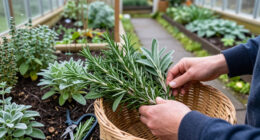 How To Harvest Herbs For Winter Cooking Before The First Frost