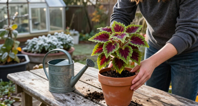 How To Save Your Coleus Before The First Frost