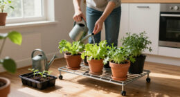 I've Been Struggling To Find Space To Grow Vegetables Indoors, But Costco's Rolling Garden Bed Could Be The Answer – It's Even Self-Watering