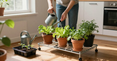 I've Been Struggling To Find Space To Grow Vegetables Indoors, But Costco's Rolling Garden Bed Could Be The Answer – It's Even Self-Watering