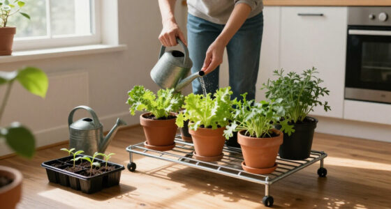 I've Been Struggling To Find Space To Grow Vegetables Indoors, But Costco's Rolling Garden Bed Could Be The Answer – It's Even Self-Watering