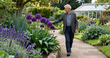Jerry Hall's All-Purple Garden Is One Of The Prettiest We've Seen – Here's Why It Works So Well