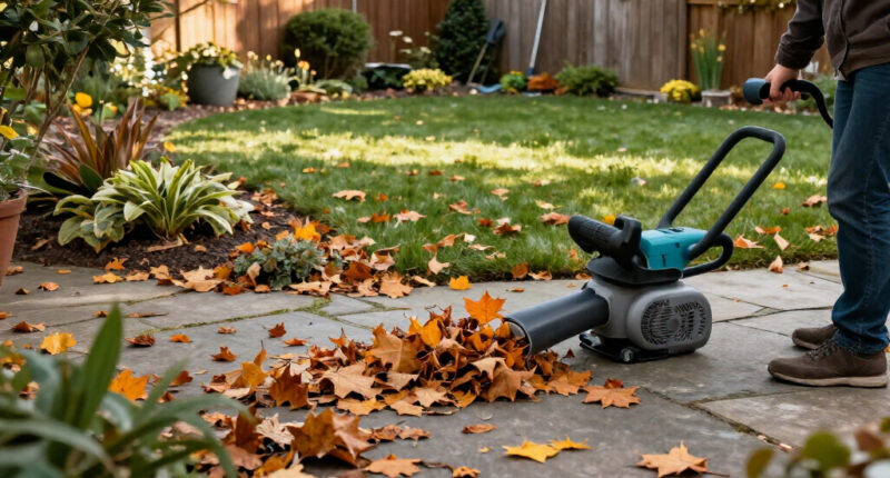 Lidl Is Selling An Electric Leaf Blower For Under £30 That Blows, Vacuums And Shreds – It’s Perfect For Tidying Up Autumn Gardens On A Budget