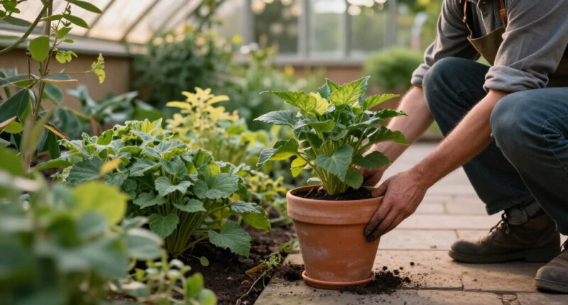 Monty Don's Simple Potted Plant Trick Makes Any Garden Path Feel Instantly More Magical