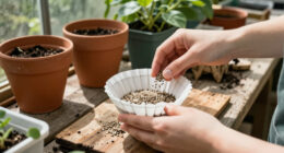 This Coffee Filter Trick Helps Dry Your Freshly Harvested Seeds So You Can Cultivate Bigger Yields Next Year
