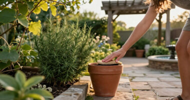 This Illinois Garden Feels Like A Hidden Corner Of The Italian Countryside – But Its Clever Design Works With The Woodland Landscape