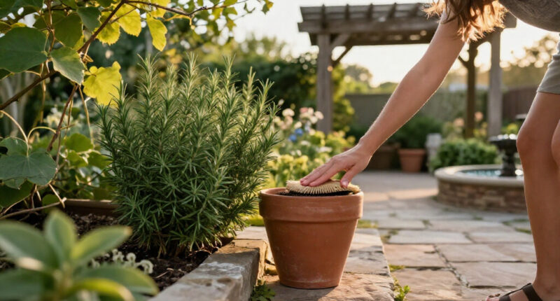 This Illinois Garden Feels Like A Hidden Corner Of The Italian Countryside – But Its Clever Design Works With The Woodland Landscape
