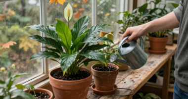 What To Do With A Peace Lily In October To Keep It Lush, Green, And Healthy All Winter