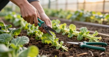 Why You Should Chop And Drop – The Quickest Way To Mulch Beds And Feed Your Soil